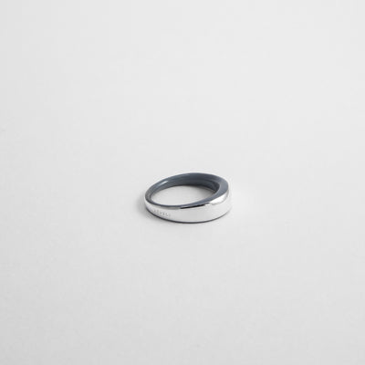 GREY ETCH DOME RING