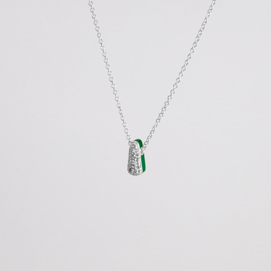 Collana Etch Drop Grass