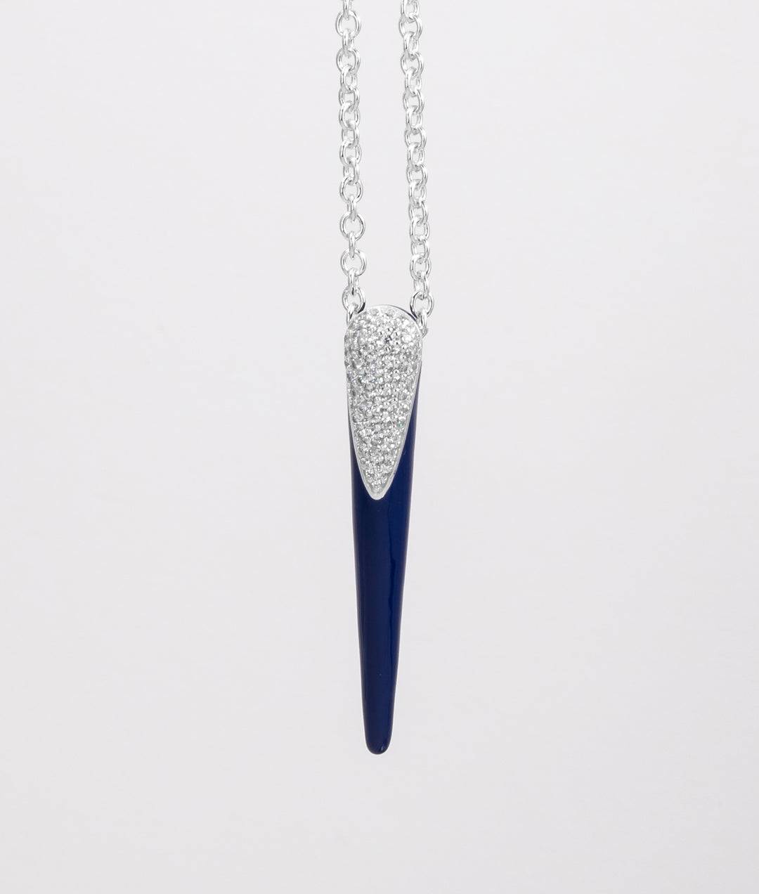 Collana Etch Lines Blu