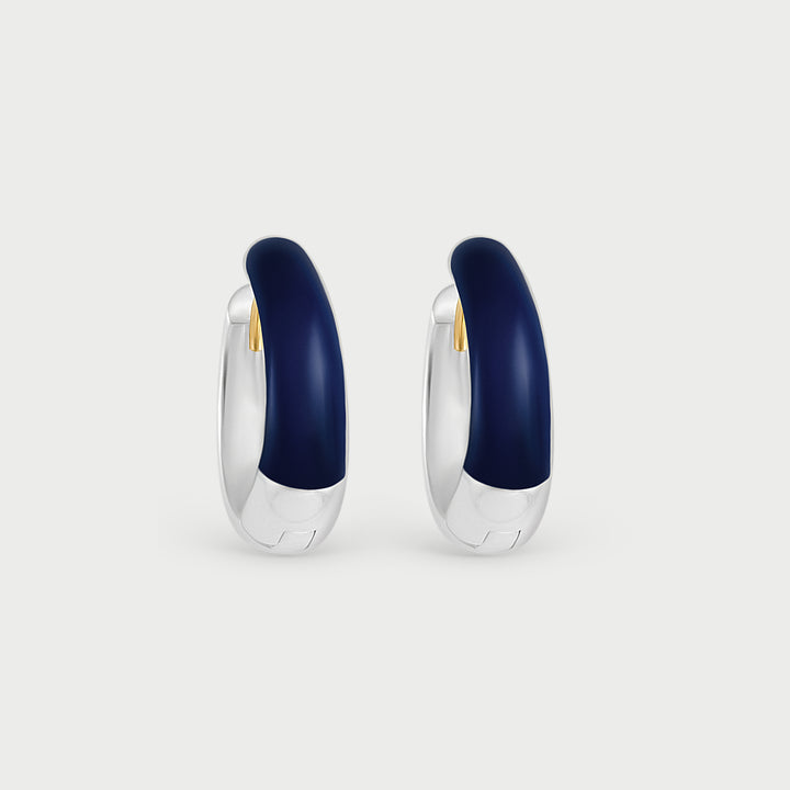 Orecchini Etch Fuse Blu