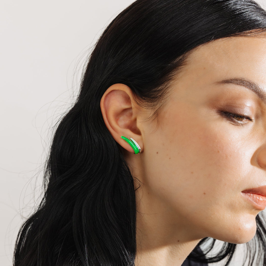 Etch_Lines_Earrings_Neon_Green_by_Reveli