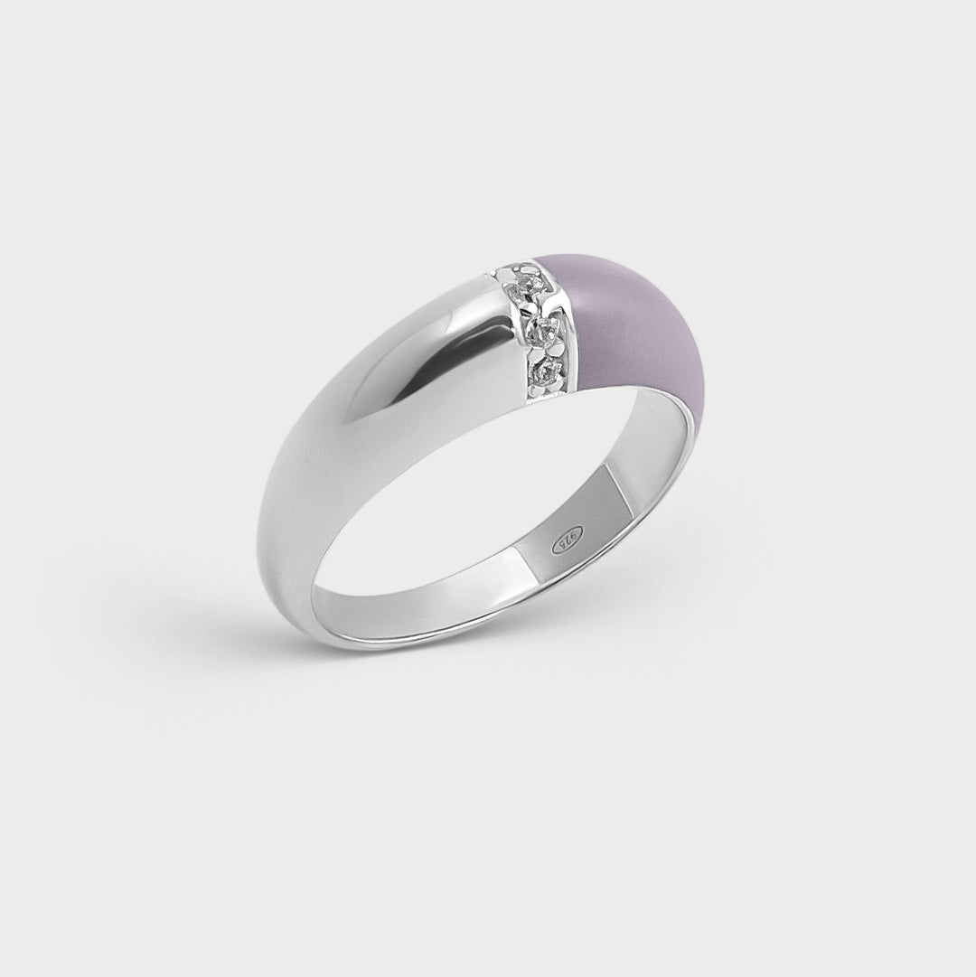 Anello Etch Lilla Luce