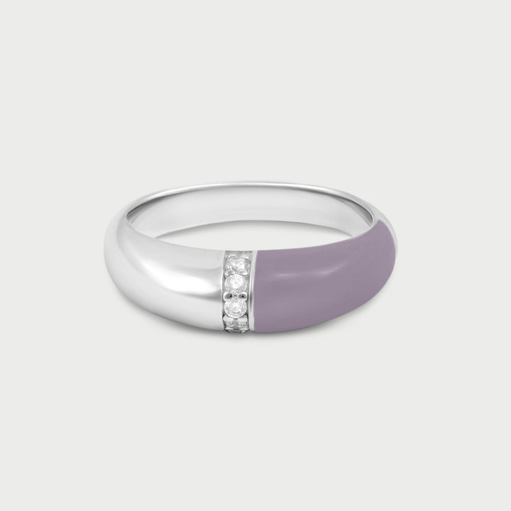 Anello Etch Lilla Luce
