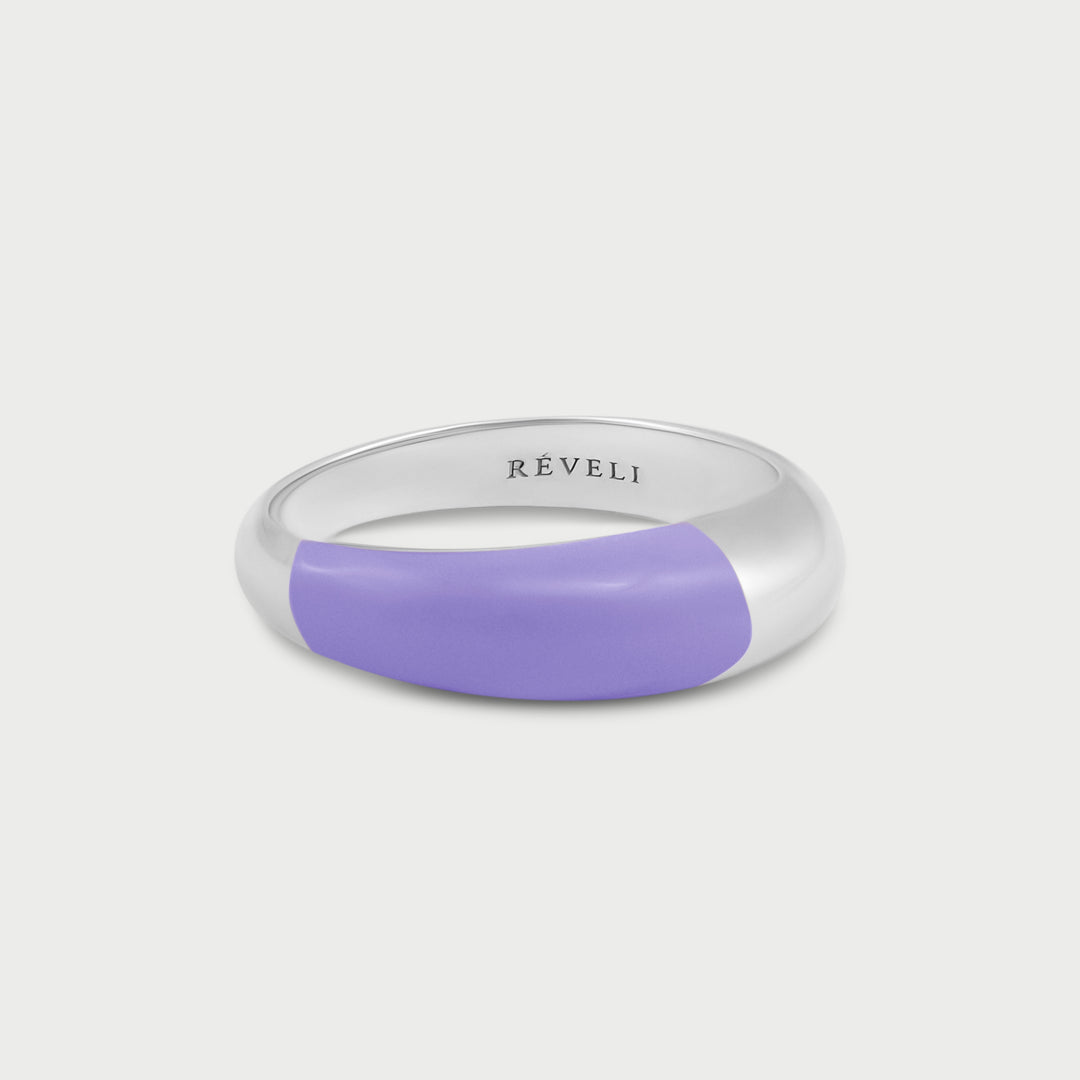 Anello Etch Viola