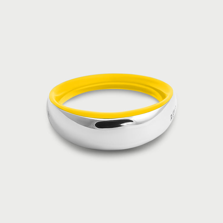 Yellow Etch Dome Ring 