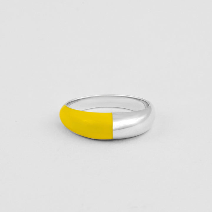 Anello Etch Giallo